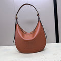 CELINE MEDIUM 30 HELO脧SE BAG CUIR TRIOMPHE IN BRONZE BROWN SUPPLE CALFSKIN